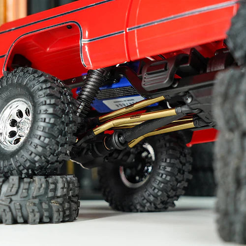 1/18 TRX4M ハイトレイル K10 F150用  真鍮製ハイクリアランスリンクセット  8個