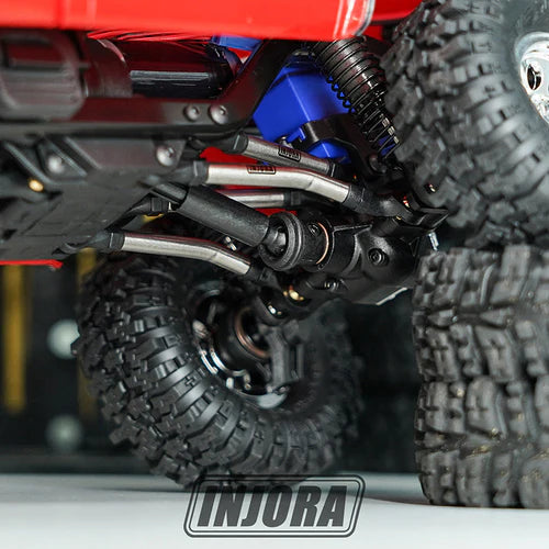 INJORA ステンレススチール製ハイクリアランスリンクセット 1/18 TRX4M ハイトレイル K10 F150用 - RCTRAIL