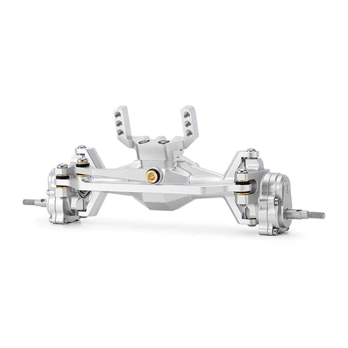 1/18 TRX4M用 +5mm ダイヤモンドポータルアクスル、レイダウンサーボマウント＆リンク付き 4M-104(各色）