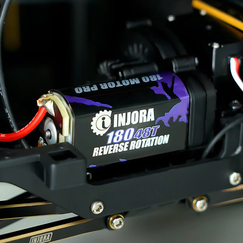 INJORA 180 Pro 48T ブラシ付き高トルクモーター（FMS FCX24 FCX18用）（INM14）INM14-48T - RCTRAIL
