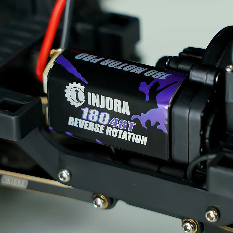 INJORA 180 Pro 48T ブラシ付き高トルクモーター（FMS FCX24 FCX18用）（INM14）INM14-48T - RCTRAIL