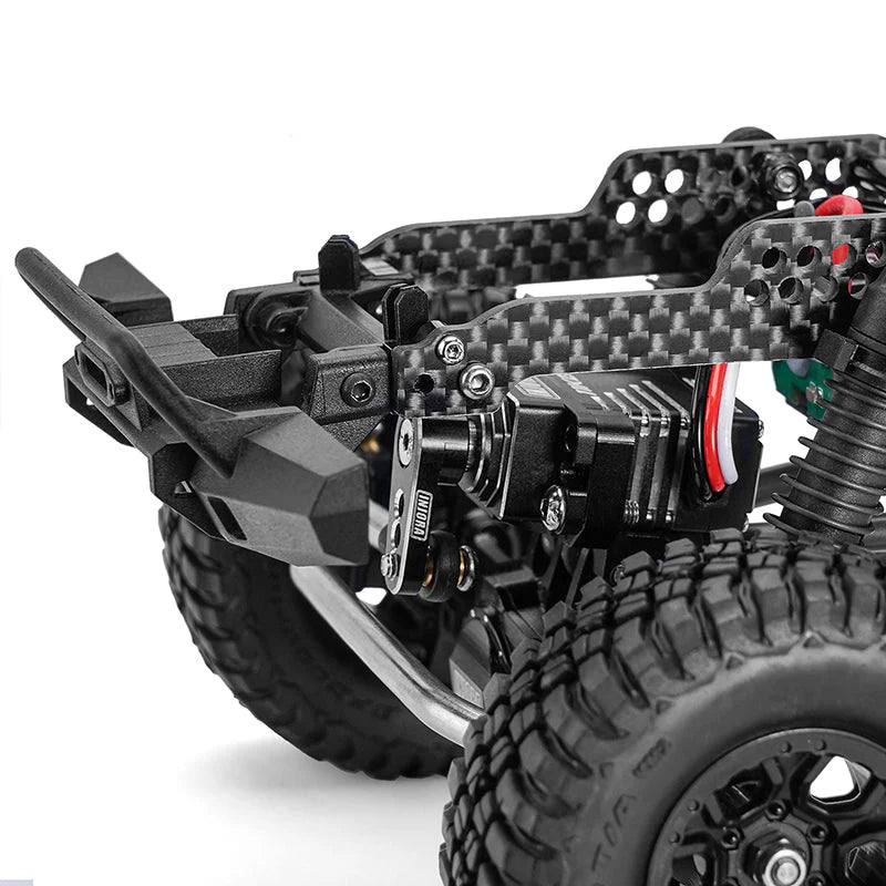 1/18 TRX4M 用  ユニバーサル LCG シャーシ フレーム キット (カーボンファイバー)  4M-89