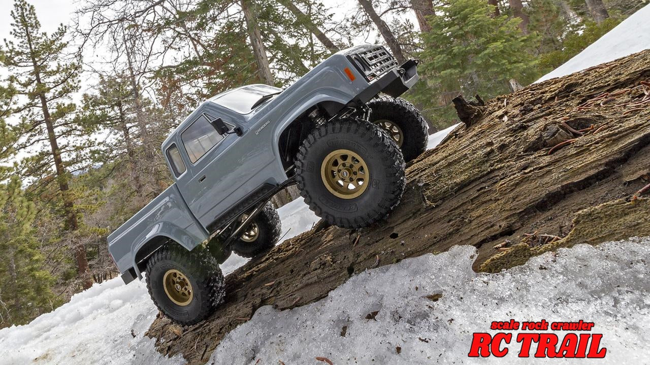 エレメント RC エンデューロ Sendero 4x4 RTR 1/10　ロッククローラー（グレー）2.4GHzプロポ付き　AE40100 - RCTRAIL