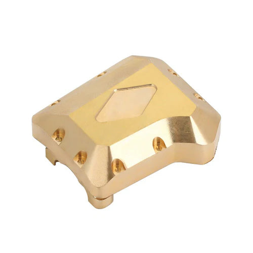 INJORA 真鍮製 フロントリアデファレンシャルアクスルカバー 2個セット #8280 TRX-4用