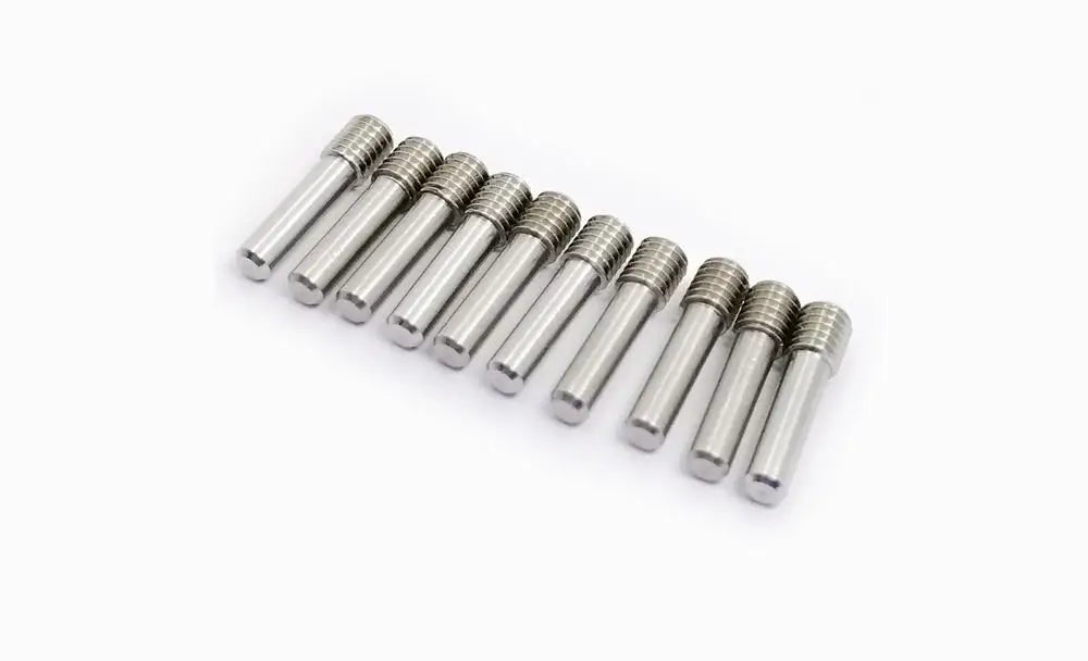 1/10 RCクローラー用 ステンレススチール M3 M4 ヘッドレス六角ドライブシャフト スクリューピン  10個入り