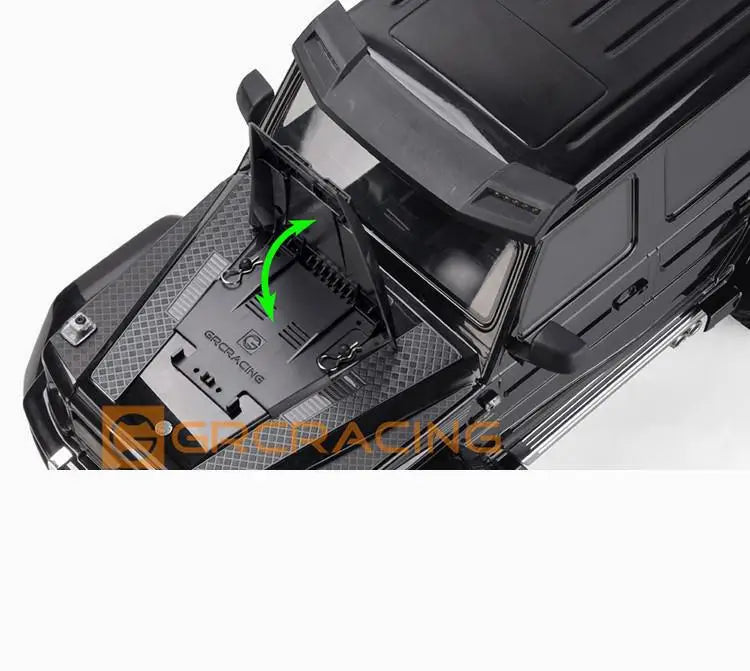 GRC Traxxas TRX-4 G550 G63用 エンジンカバー  ブラック  G162EB