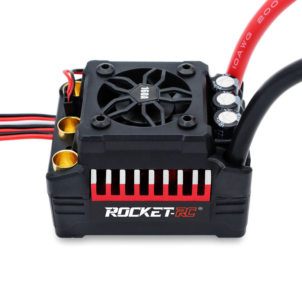 Surpass Hobby 1/8 モンスタートラック、バギー用 Rocket-RC V2 160A センサーレス ブラシレスESC