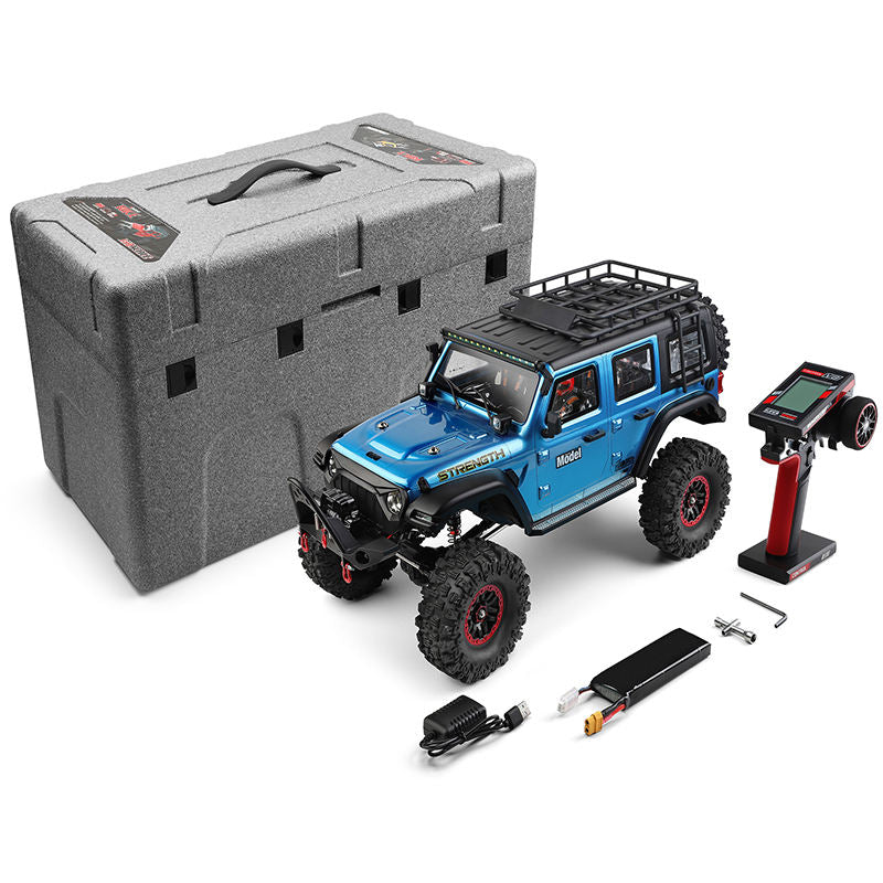 WLtoys 1:10 RCカー STRENGTH 1040061 電動デフロック、液晶画面付き