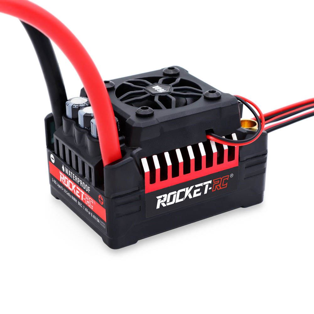 Surpass Hobby 1/8 モンスタートラック、バギー用 Rocket-RC V2 160A センサーレス ブラシレスESC