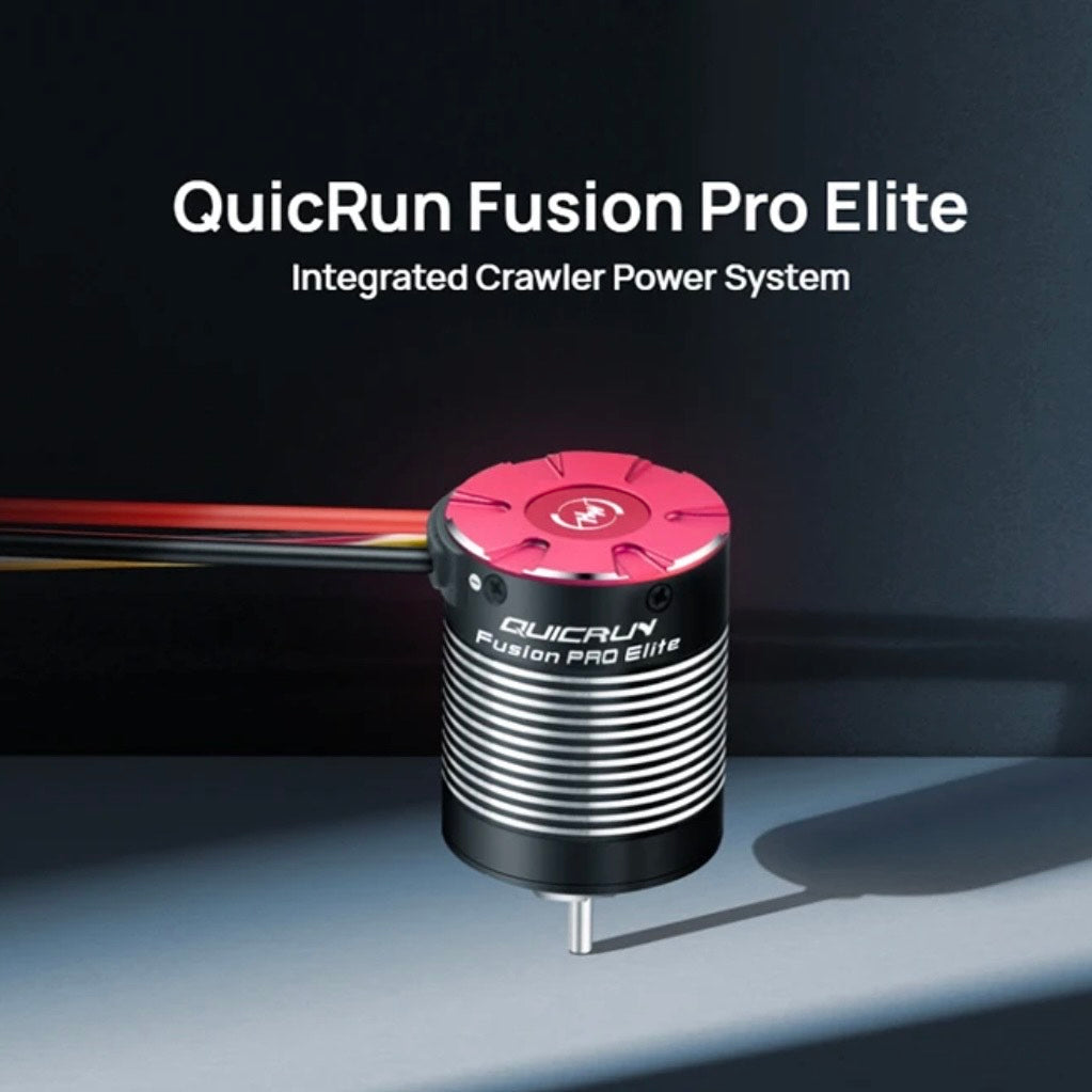 ホビーウィング クイックラン フュージョンプロ エリート FOC 2-in-1 ESC & モーターシステム (2300Kv)　 QuicRun Fusion Pro Elite 50A 2300KV  30120500