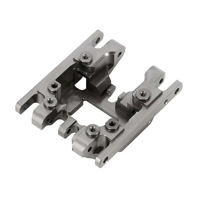 1/18 TRX4M用  真鍮スキッドプレート トランスミッションマウント  53g/個