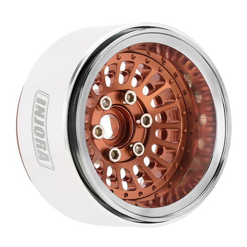 1/10 RCクローラー用　タービン 1.9インチ アルミビードロックホイール オフセット -10mm (4本)