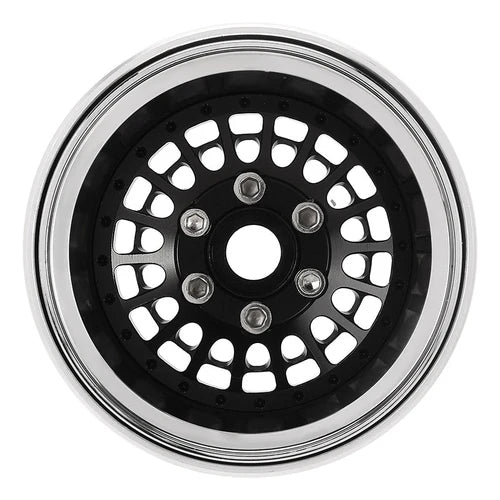 1/10 RCクローラー用　タービン 1.9インチ アルミビードロックホイール オフセット -10mm (4本)