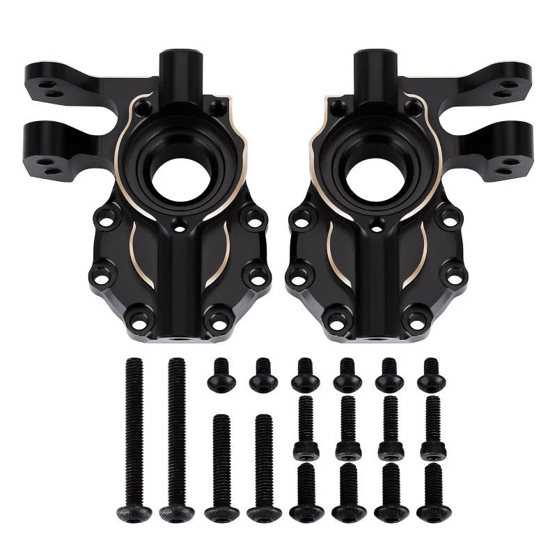 INJORA TRX-4 TRX-6用 ブラック真鍮カウンターウェイト 55g ドライブハウジング #8252