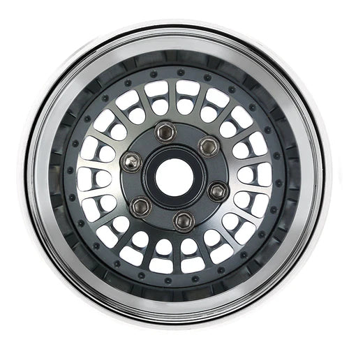 1/10 RCクローラー用　タービン 1.9インチ アルミビードロックホイール オフセット -10mm (4本)