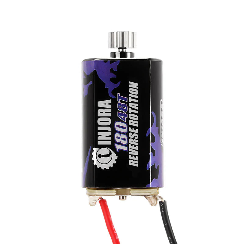 INJORA 180 Pro 48T ブラシ付き高トルクモーター（FMS FCX24 FCX18用）（INM14）INM14-48T - RCTRAIL