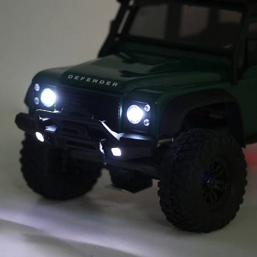 1/18 TRX4M用 ヘッドライト＆テールライト LEDライトキット