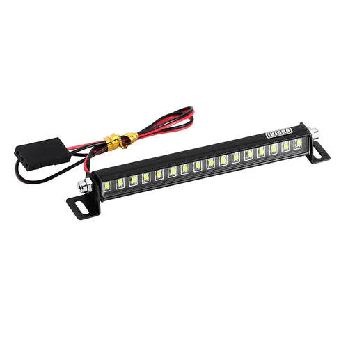 1/18 TRX4M ディフェンダー用 16LED メタルルーフライト Yワイヤー付き
