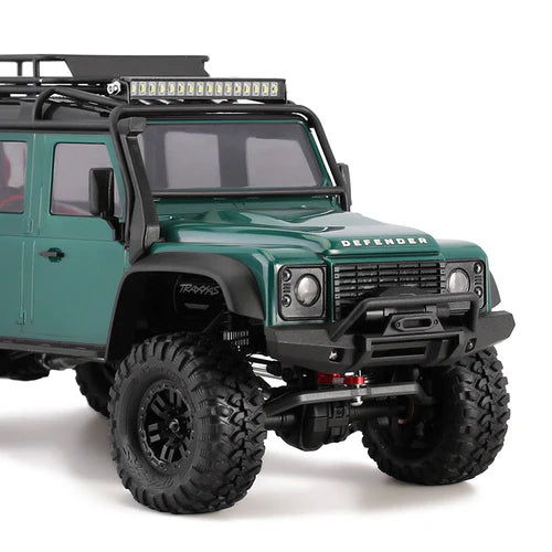 1/18 TRX4M ディフェンダー用 16LED メタルルーフライト Yワイヤー付き