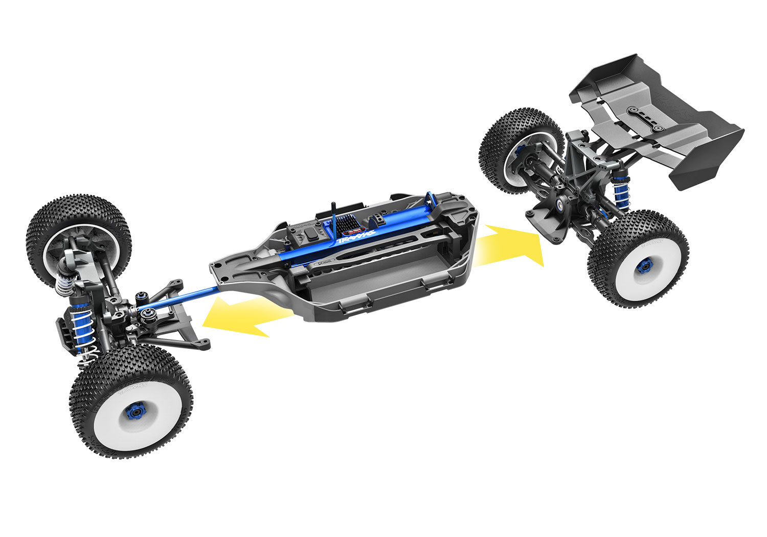 トラクサス 1/10 JATO  4X4 VXL 　4sブラシレスモーター　オフロード バギー　90386-4
