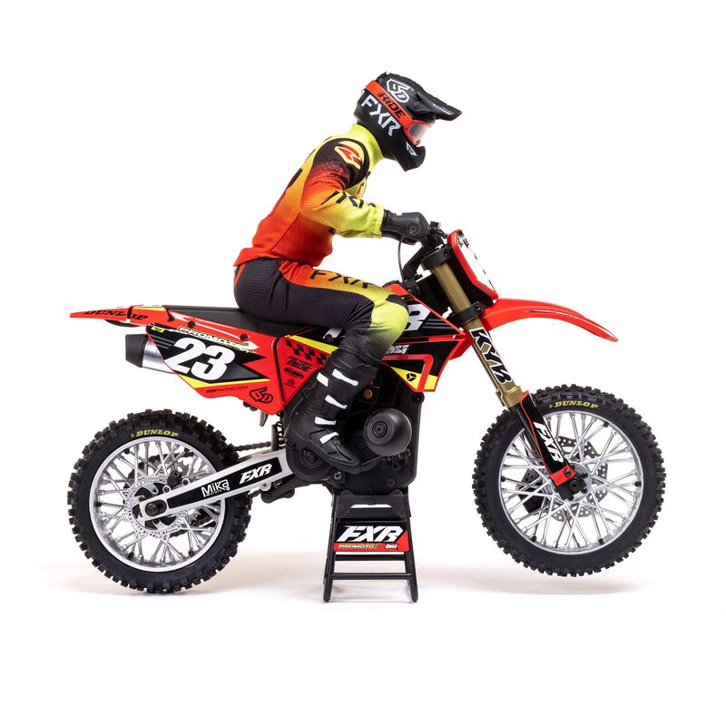 LOSI　PROMOTO-MX FXR　1/4　モーターサイクル　RTR　レッド　LOS06000T1