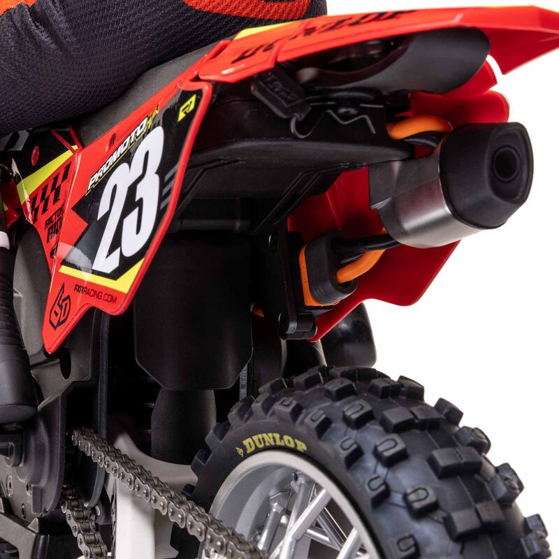 LOSI　PROMOTO-MX FXR　1/4　モーターサイクル　RTR　レッド　LOS06000T1