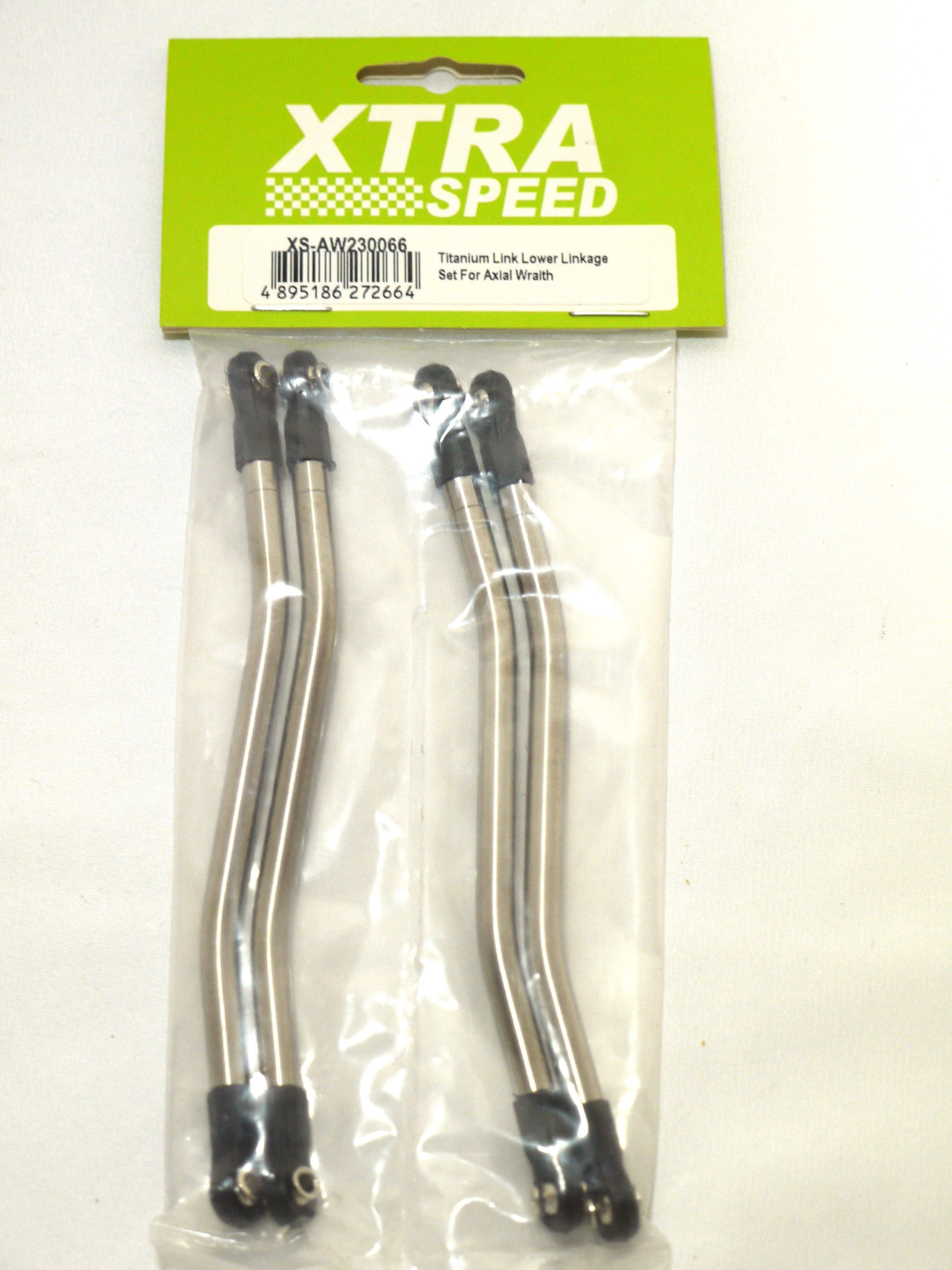 Xtra Speed アキシャル レイス用 チタン製 リンクロッド XS-AW230066