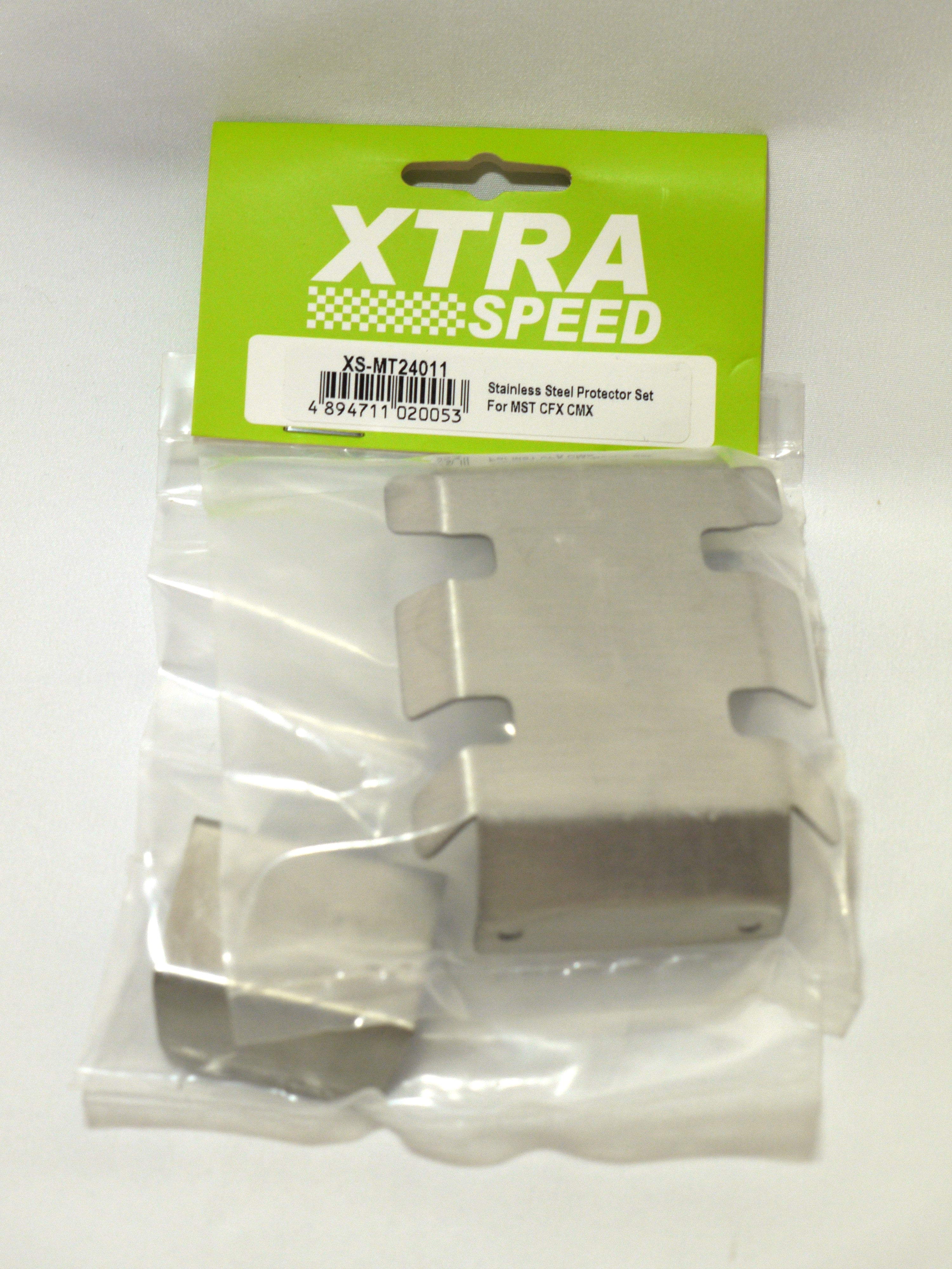 Xtra Speed MST CFX CMX用 ステンレス製プロテクターセット XS-MT24011