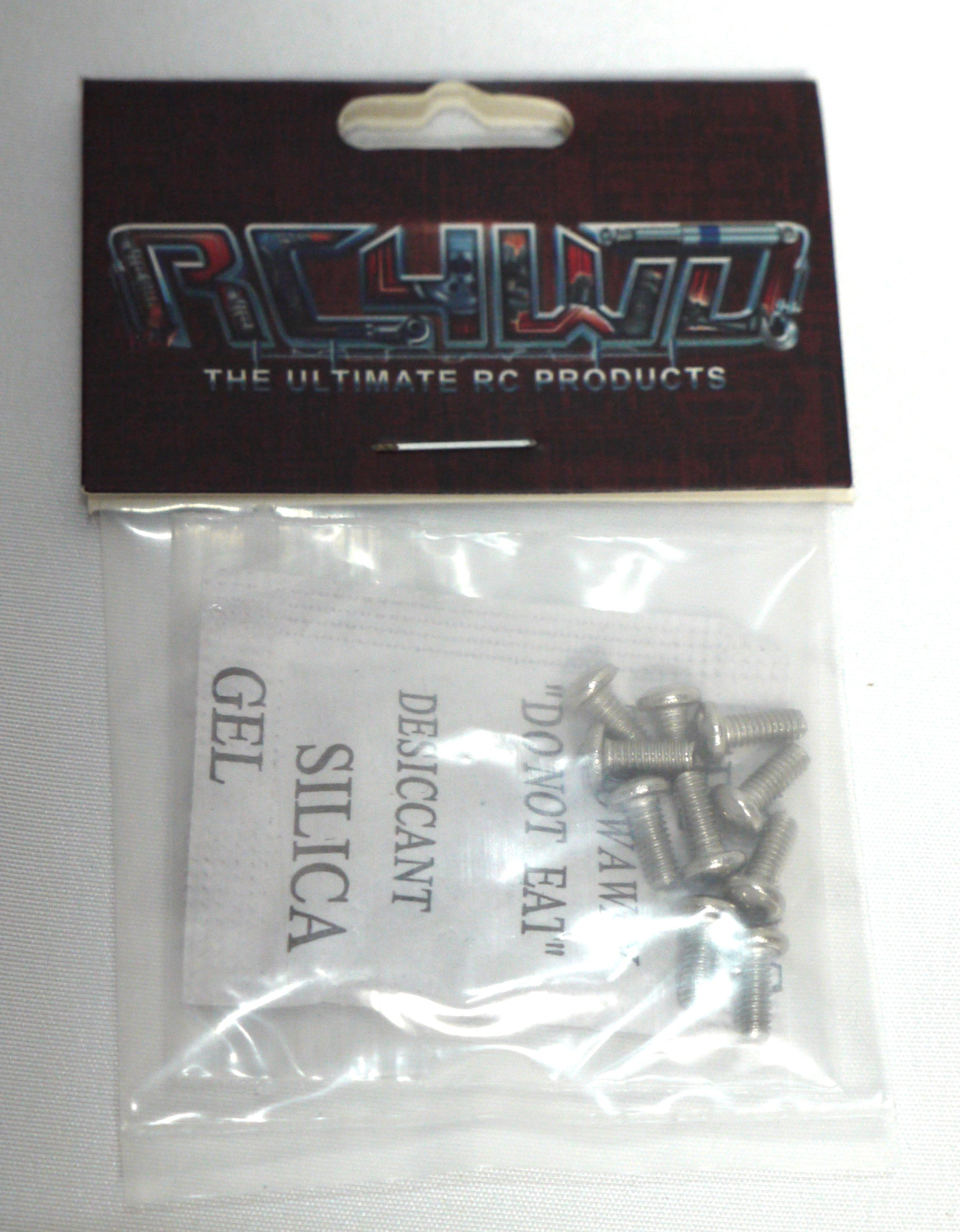 RC4WD ボタンヘッドキャップビス M2.5x6mm 10個 Z-S0763