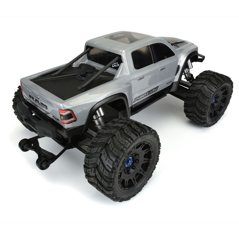 プロライン Ram 1500 Hemi プレカット モンスタートラックボディ (クリア) (X-Maxx) 3574-17
