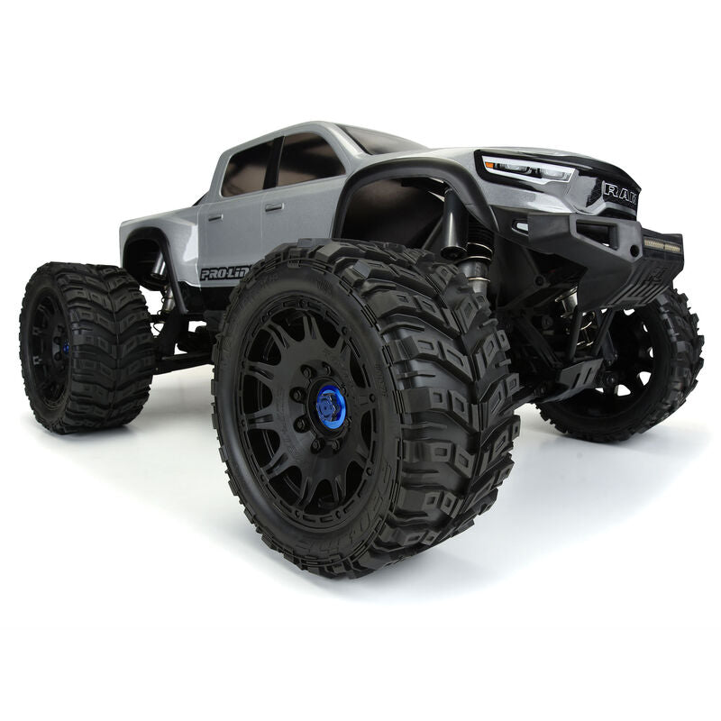 プロライン Ram 1500 Hemi プレカット モンスタートラックボディ (クリア) (X-Maxx) 3574-17