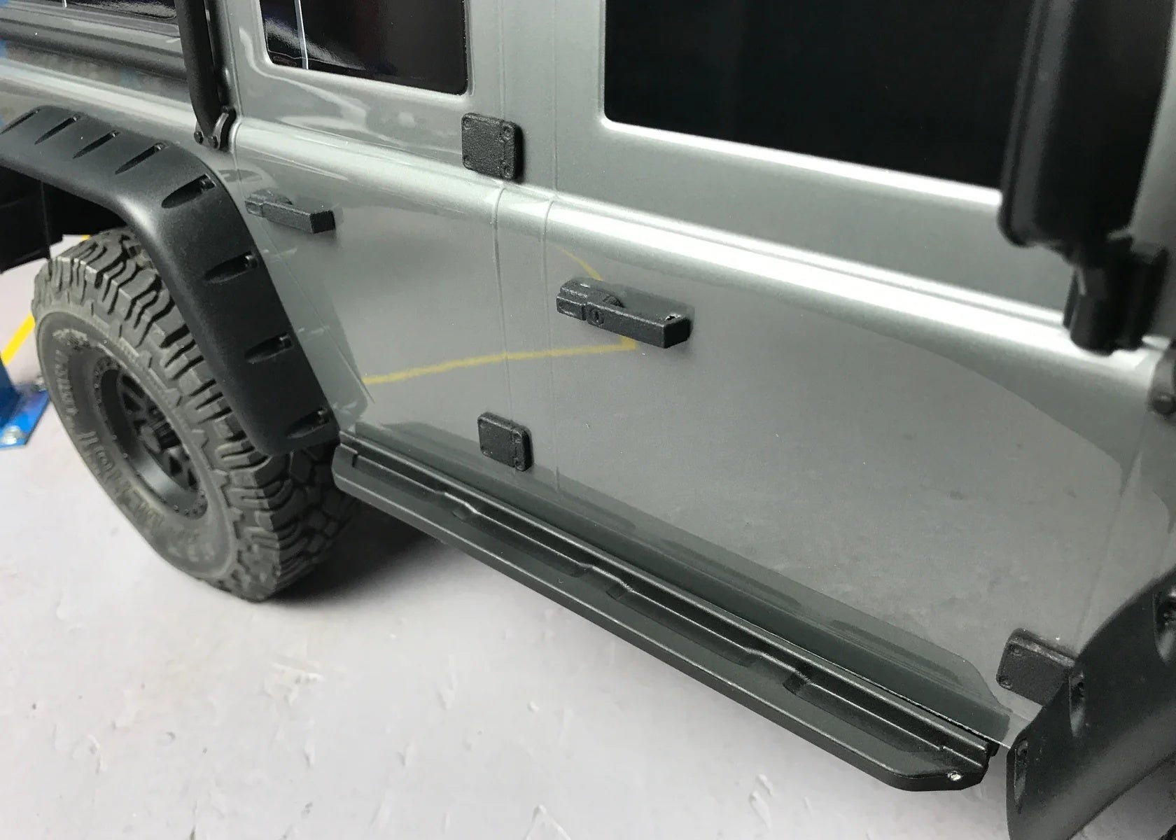 Knight Customs トラクサス TRX4 D110 ディフェンダー用ディテールパーツセット　ナイトカスタム
