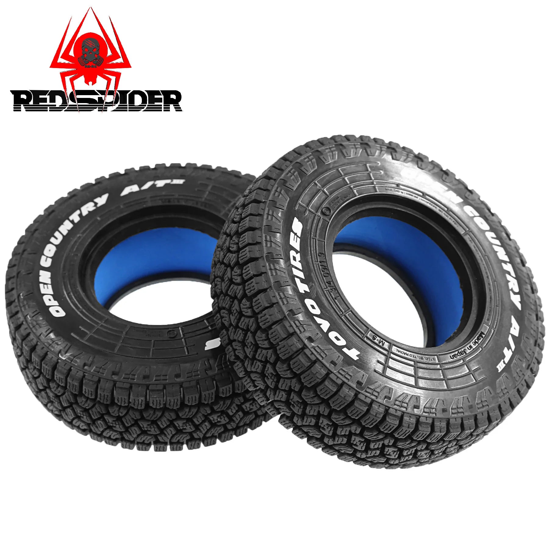 1/10　クローラー用　1.9タイヤ　4本　 105mm Axial SCX10 TRX4 D90 TF2用