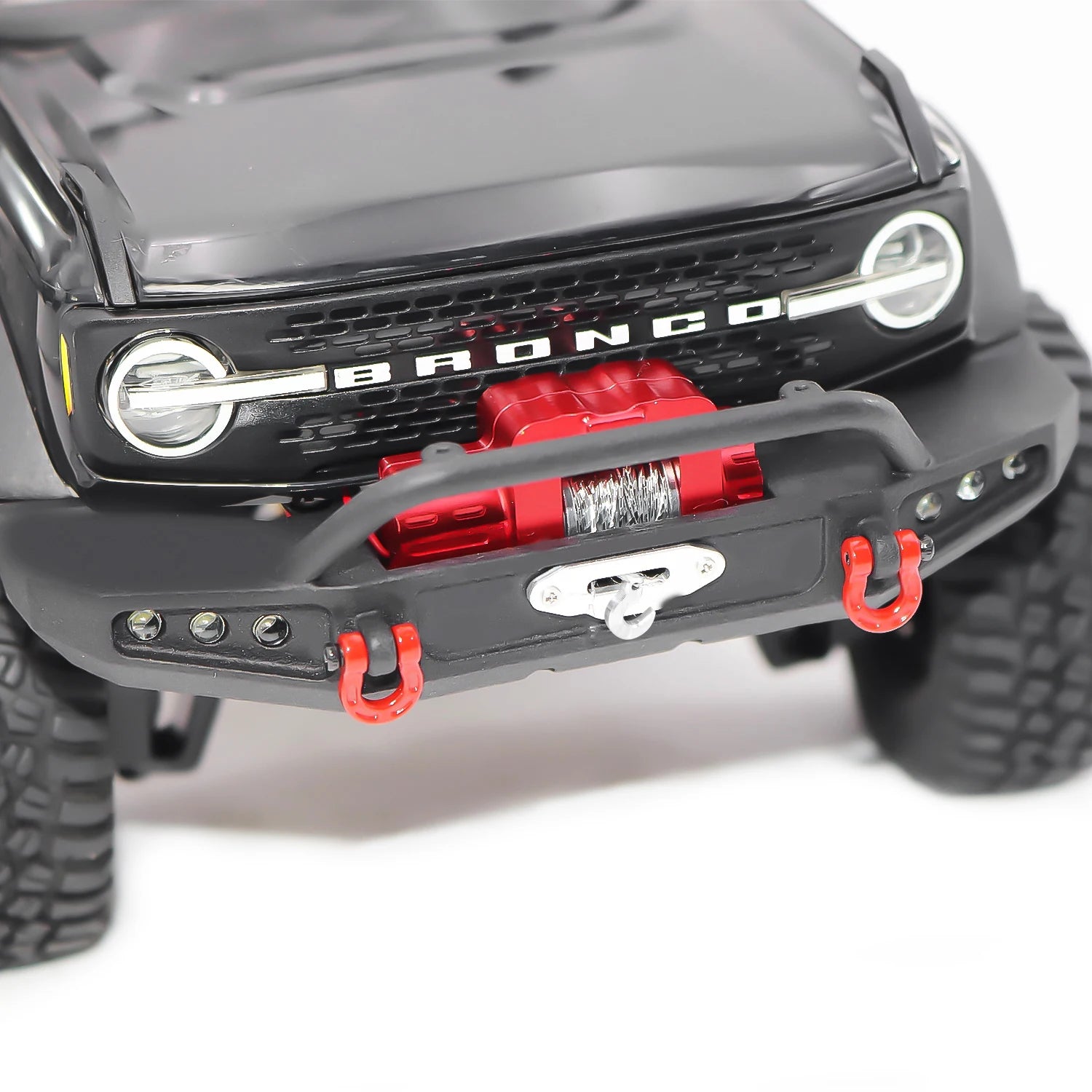 1/18　RCクローラー　TRX4M用　コントローラーシステム付き　合金製ウインチ　ワイヤレス