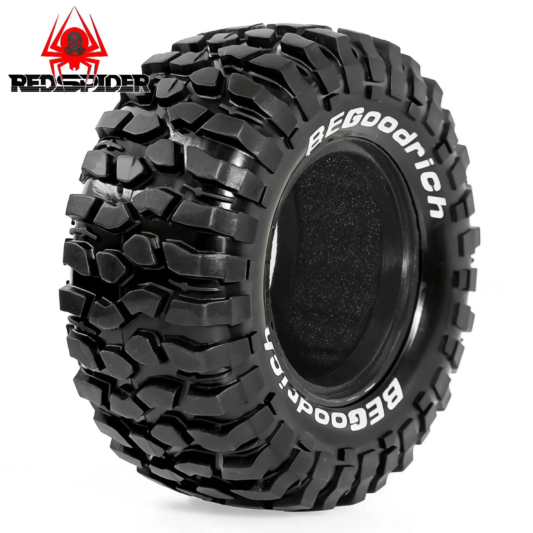 1/10　クローラー用　1.9タイヤ　4本　 OD 95mm / 3.46 インチ 1/12 RC クローラーカー MJX H12P H12Y+ 用
