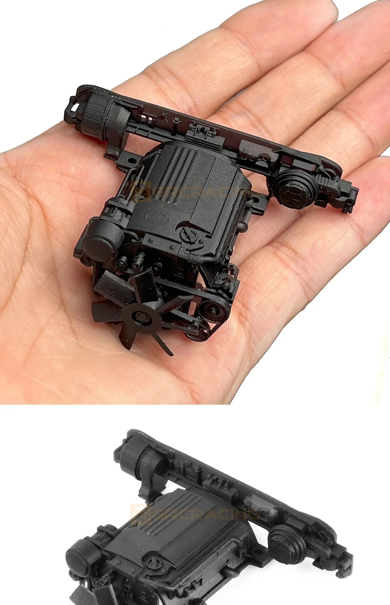 GRC トラクサス TRX4M ディフェンダー 用 装飾エンジンパーツ (3D プリント) 　G178XP