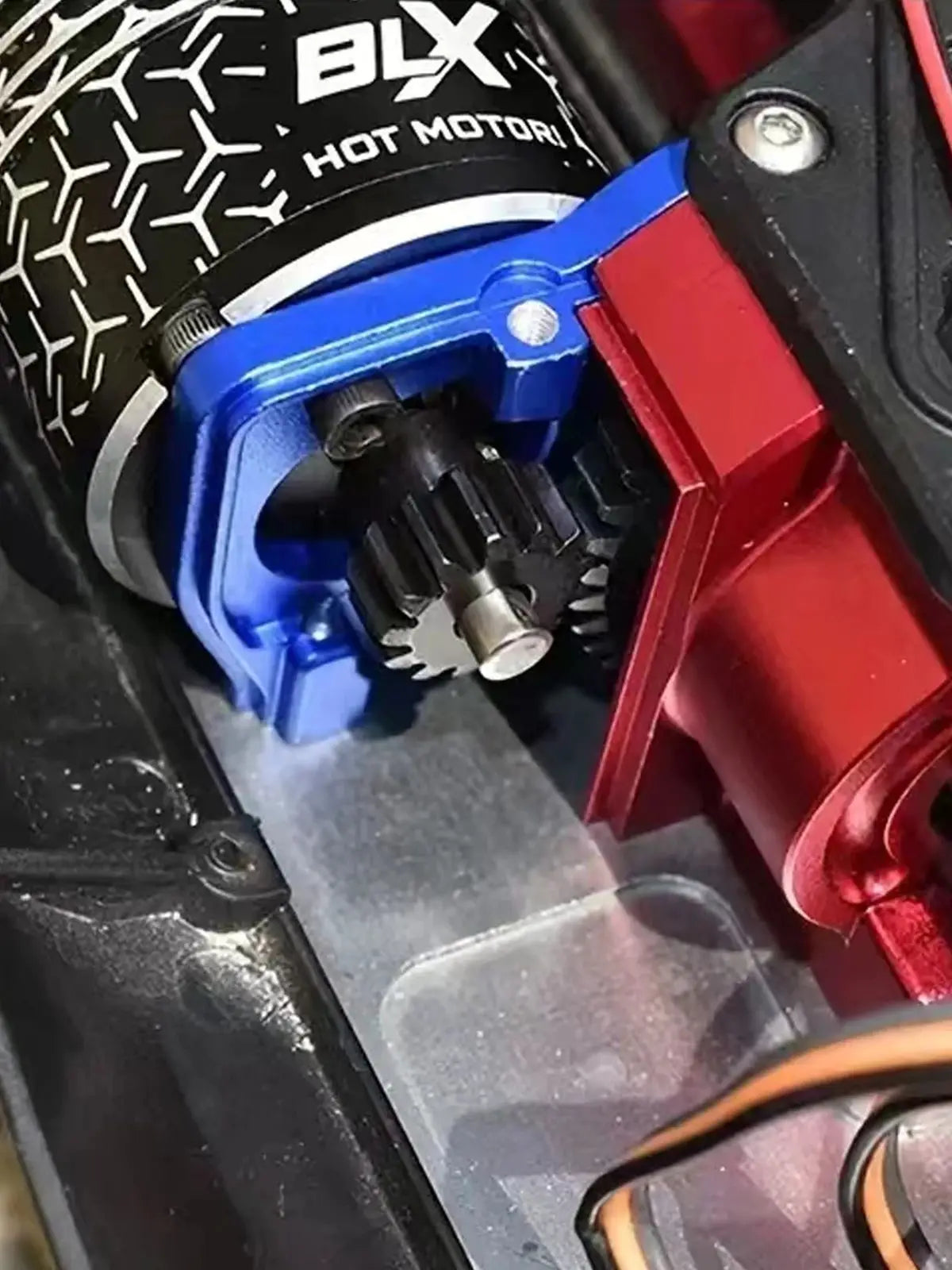 アキシャル 鋼モーターシャフト モッド1 ピニオンギア m1ピッチギア 20T (2個）