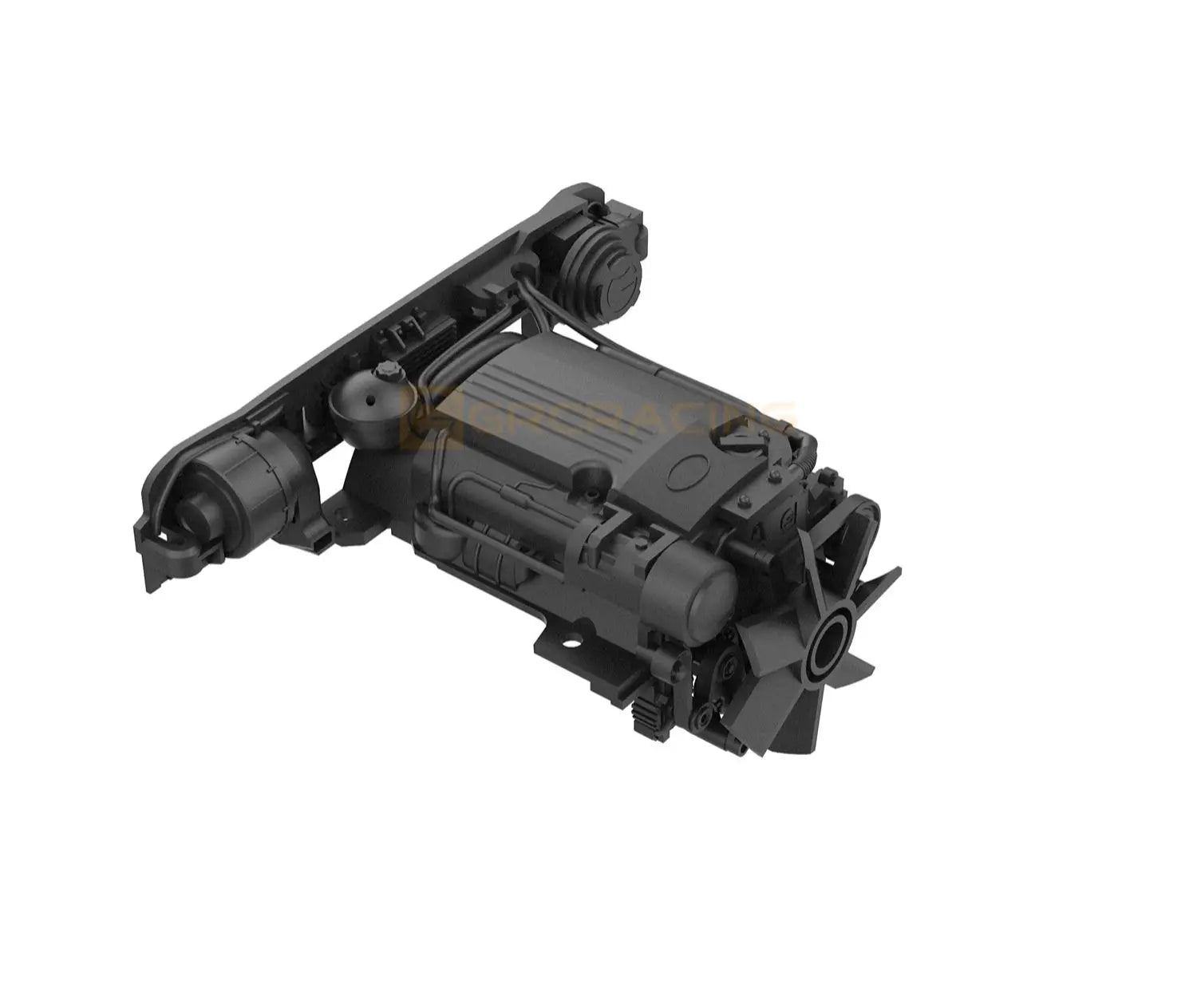 GRC トラクサス TRX4M ディフェンダー 用 装飾エンジンパーツ (3D プリント) 　G178XP