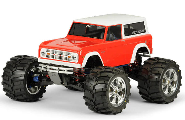 自宅保管品 HPI RACING 1973 フォード ブロンコ ボディ デカール プロライン 1973年式 フォード ブロンコ ボディ（クリア） 3313-60