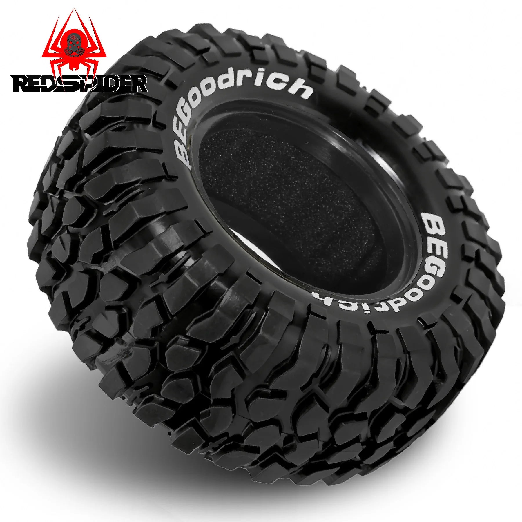 1/10　クローラー用　1.9タイヤ　4本　 OD 95mm / 3.46 インチ 1/12 RC クローラーカー MJX H12P H12Y+ 用