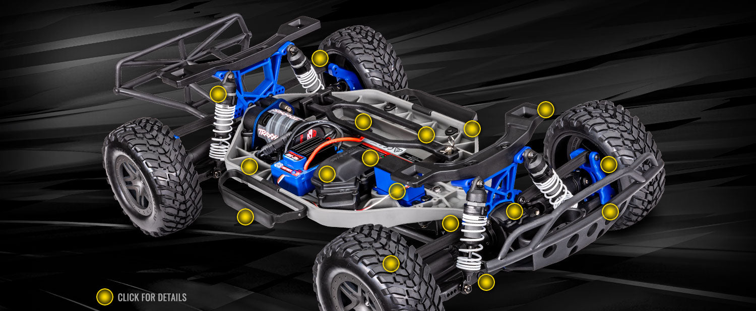 トラクサス スラッシュ 4x4 BL-2s ブラシレスモーター仕様 RTR
