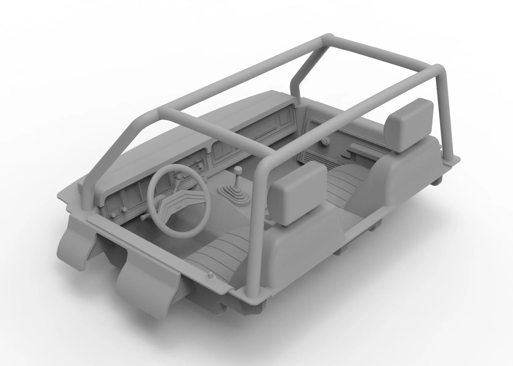 Knight Customs トラクサス TRX4 1979ブロンコ内装ディテールセット　内装　インテリア　ナイトカスタム