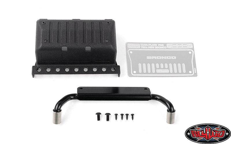 CCHAND Traxxas TRX-4適合 2021 Bronco用燃料タンクと排気装置 VVV-C1252