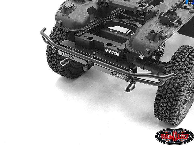 CCHAND Traxxas TRX-4適合 2021 Bronco用メタルチューブリアバンパー　VVV-C1255
