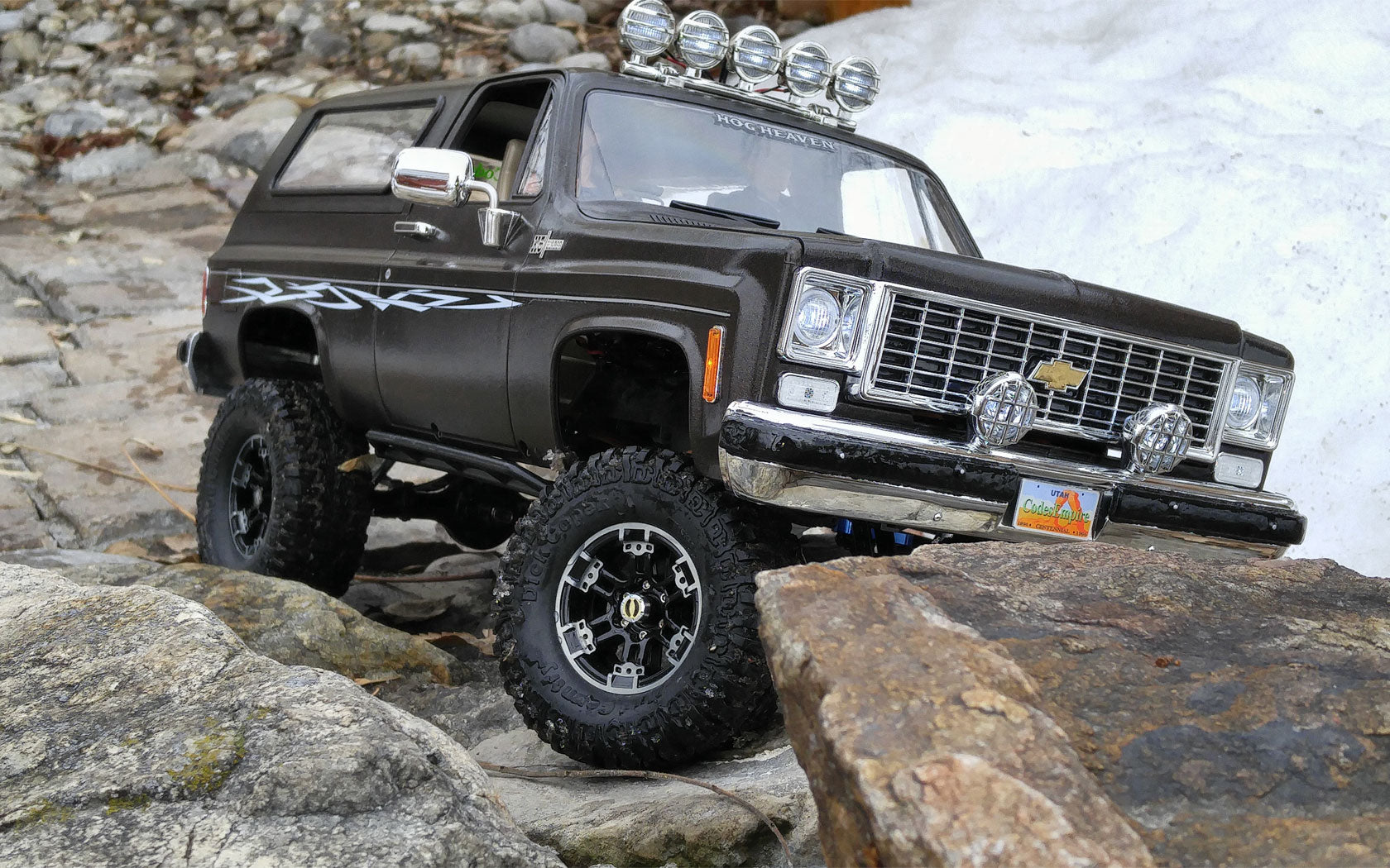 【新品】RC4WD シボレーブレイザーボディ　オプション付き　未使用品 RC4WD シボレー ブレイザー ハードボディ コンプリートセット Z-B0092