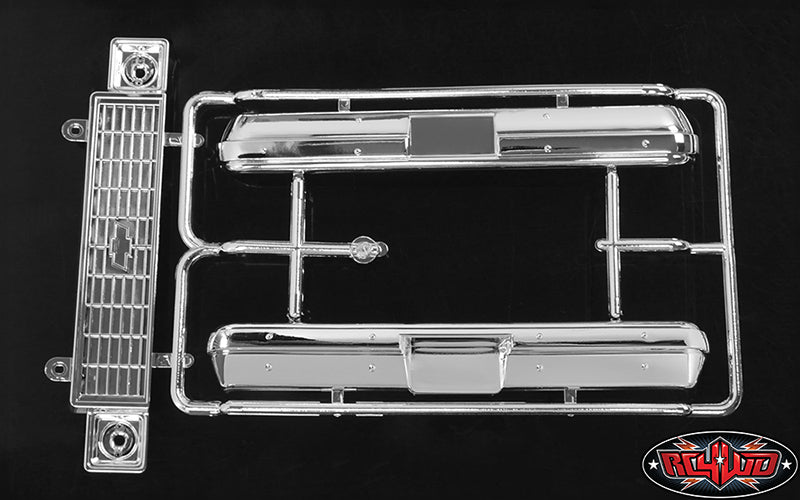 RC4WD シボレー ブレイザーおよびK10 クロームグリルとバンパーパーツツリー　Z-B0094