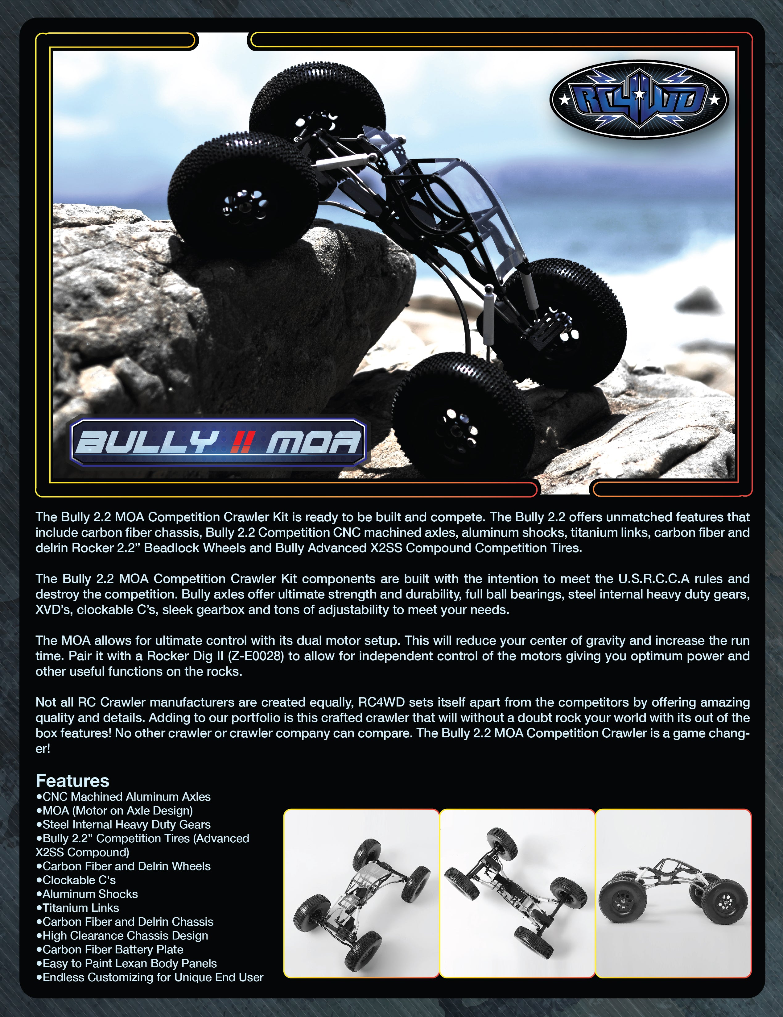 RC4WD Bully II MOA RTR Competition Crawler [RC4ZRTR0027] | eBay