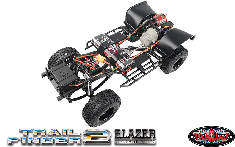 RC4WD トレイルファインダー 2 RTR シボレー ブレイザー ボディセット付き (ミッドナイトエディション)