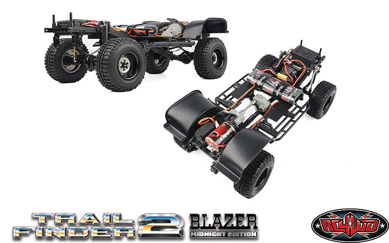 RC4WD トレイルファインダー 2 RTR シボレー ブレイザー ボディセット付き (ミッドナイトエディション)