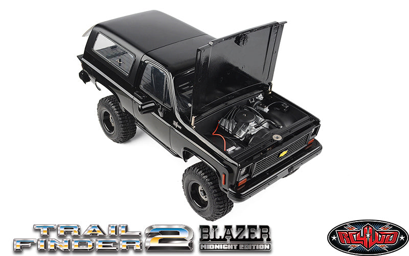 RC4WD トレイルファインダー 2 RTR シボレー ブレイザー ボディセット付き (ミッドナイトエディション)